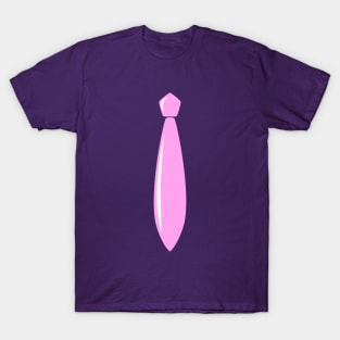 Shiny Pink Tie T-Shirt